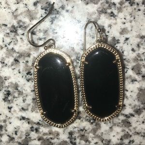 Black Kendra Scott earrings